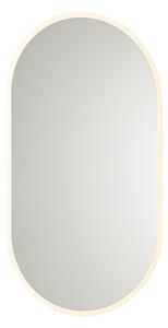 Moderní koupelnové zrcadlo včetně LED a dotykového stmívače - Bouwina