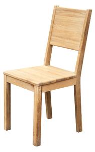 Dubová jídelní židle, 90x41x41 cm