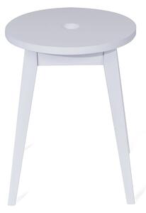 Bílá stolička z kaučukového dřeva Club - Bonami Essentials