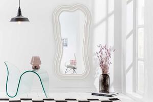 Designové nástěnné zrcadlo Mahealani 100 cm bílé
