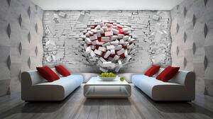Fototapeta - Wall 3D (254x184 cm)