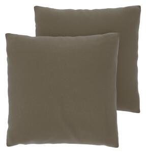 Livarno® Potah na polštář z mikrovláknitého saténu, 50 x 60 cm, 2 kusy (zelená) (100413473006)