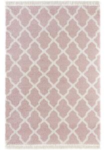 Mint Rugs - Hanse Home koberce Kusový koberec Desiré 103327 Rosa Creme Růžová - 80x150 cm