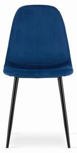 Set jídelních židlí COMO modré (4ks)