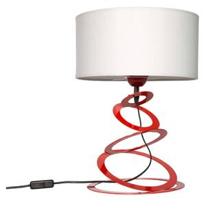 Stolní lampa INDIGO, 1x textilní stínítko (výběr ze 3 barev), (výběr ze 3 barev konstrukce), O