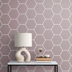Tapeta moderní hexagon vzor