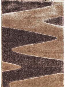 Berfin Dywany Kusový koberec Seher 3D 2652 Brown Beige Béžová, Hnědá - 120x180 cm