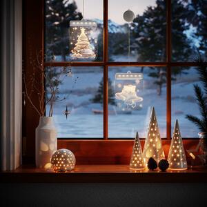 AmeliaHome Vánoční LED dekorace zvonečky