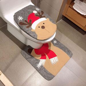 TUTUMI - Vánoční potah na WC, sada 2 ks, sob