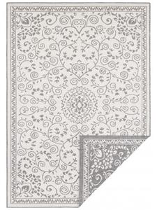 Bougari - Hanse Home koberce Kusový koberec Twin Supreme 103866 Grey/Cream Bílá, Šedá - 200x290 cm