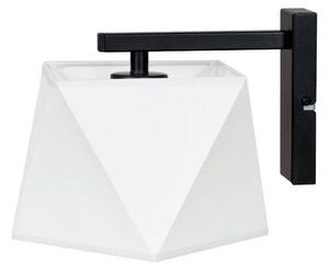 Nástěnné svítidlo DIAMOND, 1x textilní stínítko (výběr z 5 barev)