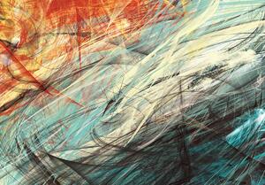 Fototapeta - Abstrakce pastelová (254x184 cm)