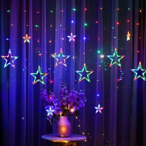 TUTUMI - Závěsné vánoční LED RGB osvětlení - hvězdy