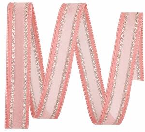 Stuha Mondan Pink starorůžová 15mm x 2m