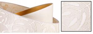 Závěsné svítidlo WERONA 7, 1x krémové textilní stínítko se vzorem, B, G