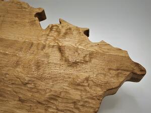 Havlíček truhlářství 3D Mapa České republiky, dřevěná, 76x43 cm