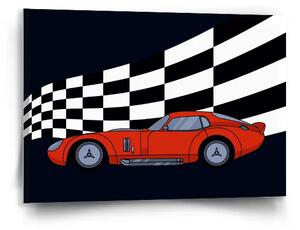 Sablio Obraz Závodní auto - 90x60 cm
