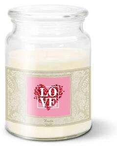 Sablio Svíčka I Love you 3 - 500 g