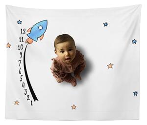 Sablio Milníková deka Raketa: 100x100 cm