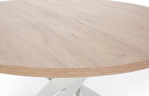 Dubový jídelní stůl Marckeric Ther 120 cm