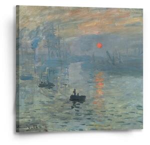 Sablio Obraz Imprese, východ slunce - Claude Monet - 50x50 cm
