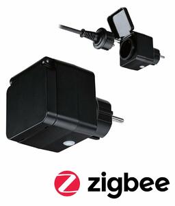 PAULMANN Zásuvka Smart Plug Venkovní IP44 černá DE norma