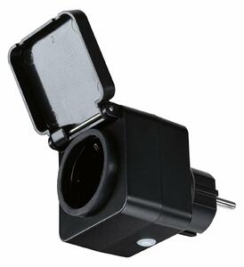 PAULMANN Zásuvka Smart Plug Venkovní IP44 černá DE norma