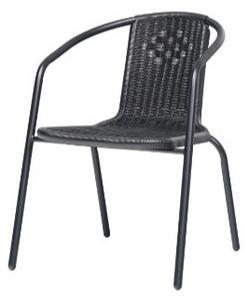 Balkonová sestava BISTRO SET černá