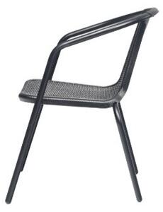 Balkonová sestava BISTRO SET černá