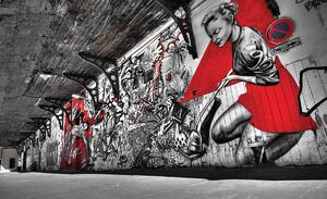 Fototapeta - Expresivní graffiti (152,5x104 cm)