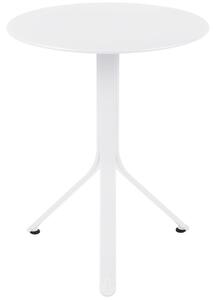 OnaDnes -20% Bílý kovový stůl Fermob Rest'O Ø 60 cm
