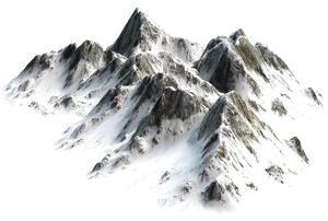 Fototapeta - Hory pokryté sněhem (254x184 cm)