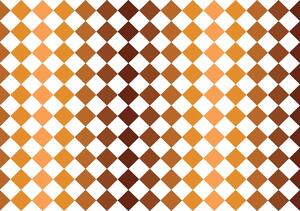 Fototapeta - Mozaika - hnědé dlaždice (152,5x104 cm)