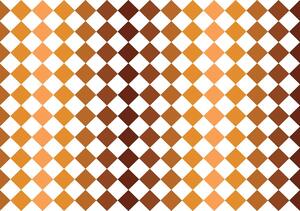 Fototapeta - Mozaika - hnědé dlaždice (152,5x104 cm)