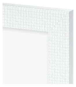 Bílý plastový rámeček 18x23 cm