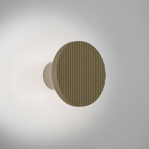 Bover LED nástěnné světlo Arid A/01 olivová 2 200–2 700 K IP44, stmívatelný, Zelená, Obývací pokoj / jídelna, Hliník, Design
