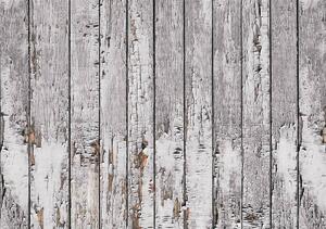 Fototapeta - Rozbitá dřevěná prkna (254x184 cm)