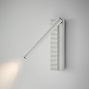 Bover LED nástěnné světlo Arid A/03 bílé, hliník, 2 700 K, Bílá / opál, Obývací pokoj / jídelna, Hliník, Design, Nástěnné bodové svítidlo