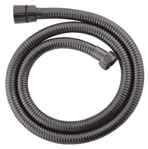 RAV Slezák Sprchová hadice 150 cm, 2-zámková, kartáčovaná metal grey MH1505MGK