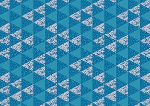 Fototapeta - Mozaiky - trojúhelník (254x184 cm)