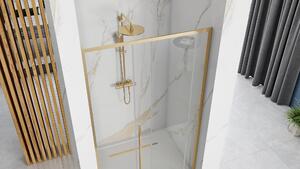 Sprchové dveře REA SOLAR - zlaté 120