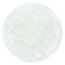 Ayyildiz koberce Kusový koberec Fluffy Shaggy 3500 white kruh Bílá - 80x80 (průměr) kruh cm