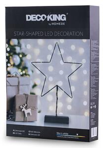 FLHF Dekorace LED Luna Star, 20 LED