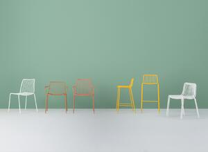 PEDRALI - Židle s nízkou opěrkou NOLITA 3650 DS - zelená