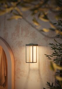 Il Fanale 267.05.OO Lanterne slim, venkovní nástěnná lampa LED 6W 2700K, antická mosaz , výška 47cm, IP55