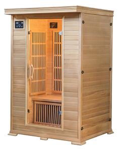 Sauna DeLuxe 2002 Carbon, hnědá
