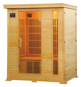 Sauna DeLuxe 3003 Carbon, světle hnědá