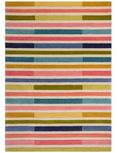 Flair Rugs koberce Ručně všívaný kusový koberec Illusion Piano Pink/Multi - 120x170 cm