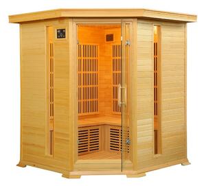 Sauna DeLuxe 4005 Carbon, světle hnědá