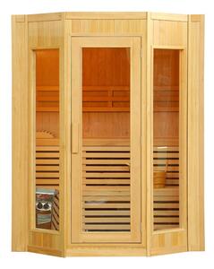 Sauna DeLuxe HR4045 Finland, hnědá